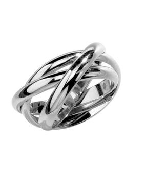Park Lane Unite Silver triple ring size 7